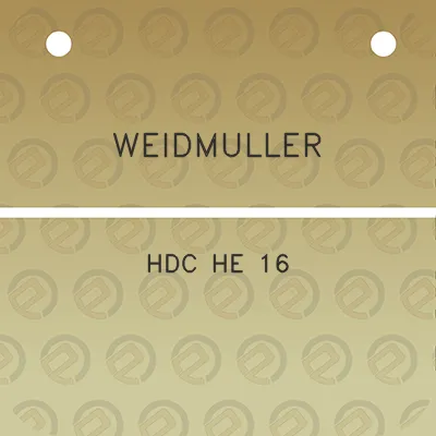 weidmuller-hdc-he-16