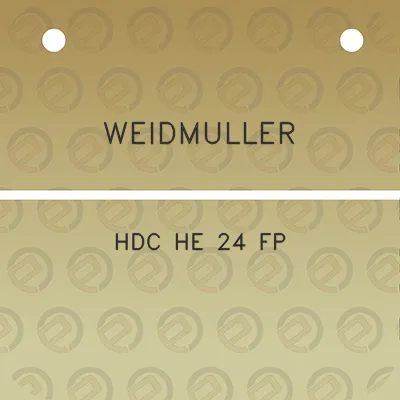 weidmuller-hdc-he-24-fp