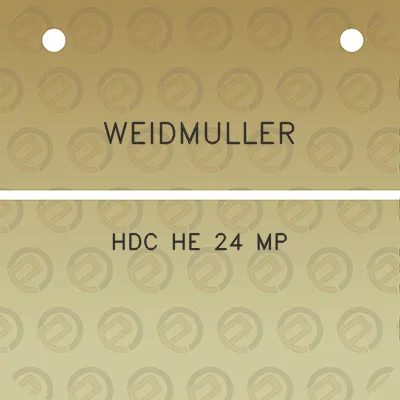 weidmuller-hdc-he-24-mp