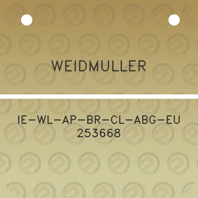 weidmuller-ie-wl-ap-br-cl-abg-eu-253668