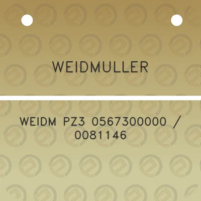 weidmuller-weidm-pz3-0567300000-0081146