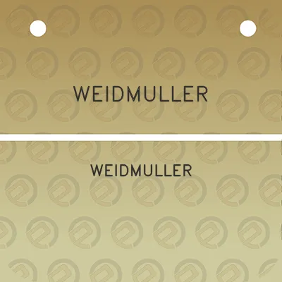 weidmuller-weidmuller