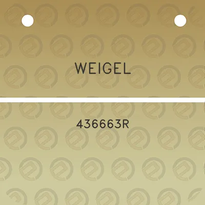 weigel-436663r