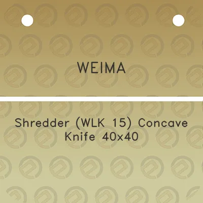 weima-shredder-wlk-15-concave-knife-40x40