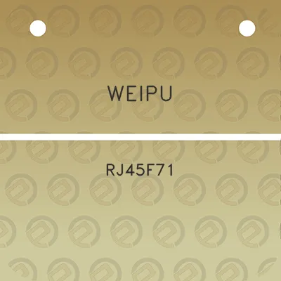 weipu-rj45f71