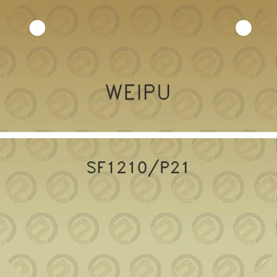 weipu-sf1210p21