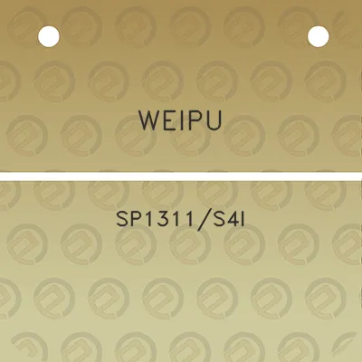 weipu-sp1311s4i