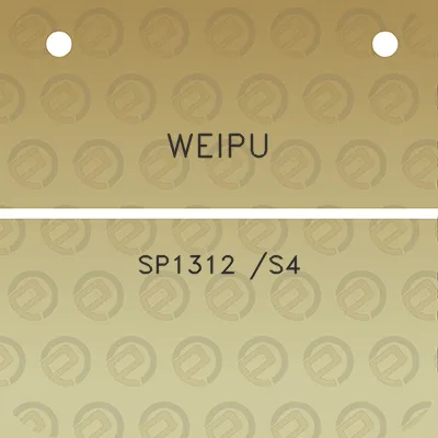 weipu-sp1312-s4