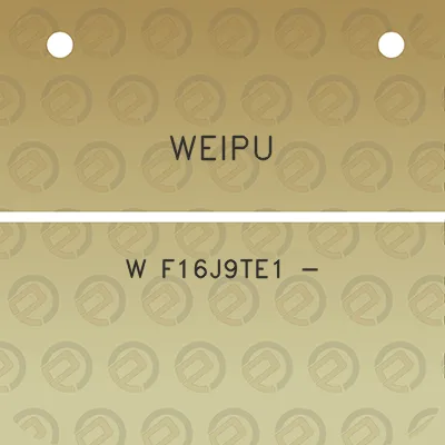 weipu-w-f16j9te1