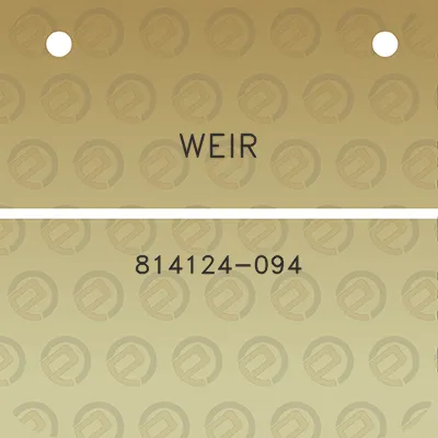 weir-814124-094