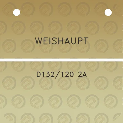 weishaupt-d132120-2a