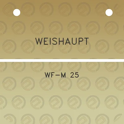 weishaupt-wf-m-25