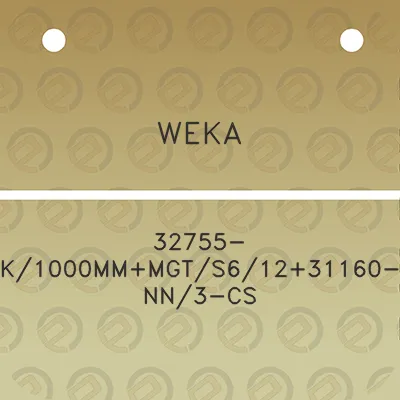 weka-32755-k1000mmmgts61231160-nn3-cs