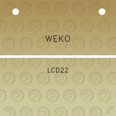 weko-lcd22