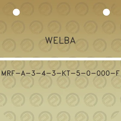 welba-mrf-a-3-4-3-kt-5-0-000-f