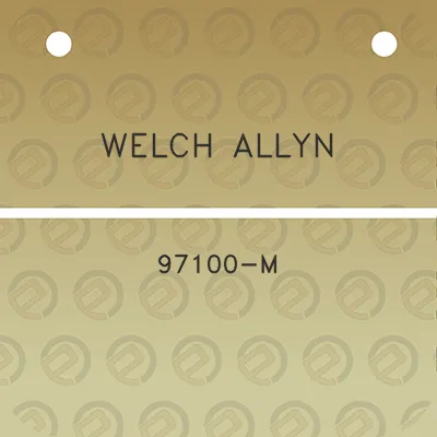 welch-allyn-97100-m