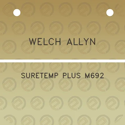 welch-allyn-suretemp-plus-m692