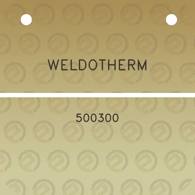 weldotherm-500300