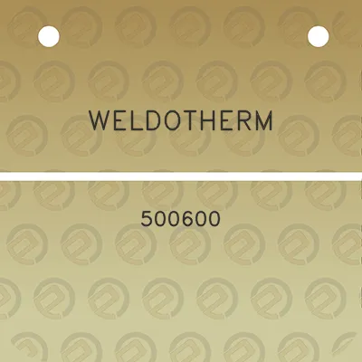 weldotherm-500600