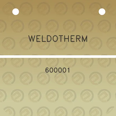 weldotherm-600001