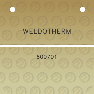 weldotherm-600701