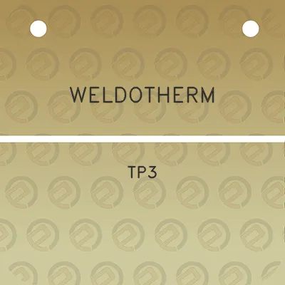 weldotherm-tp3