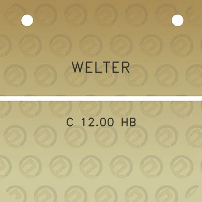 welter-c-1200-hb