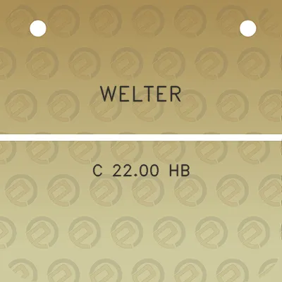 welter-c-2200-hb