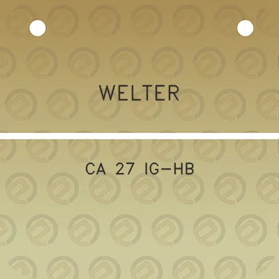 welter-ca-27-ig-hb