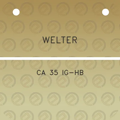 welter-ca-35-ig-hb