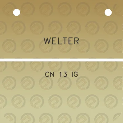 welter-cn-13-ig