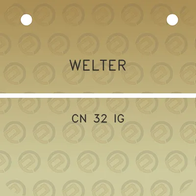 welter-cn-32-ig