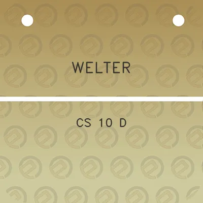 welter-cs-10-d