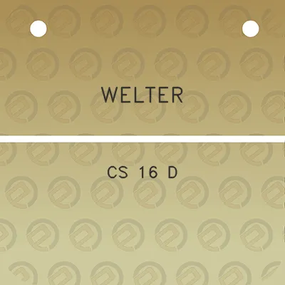 welter-cs-16-d