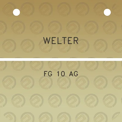 welter-fg-10-ag