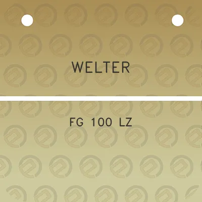 welter-fg-100-lz