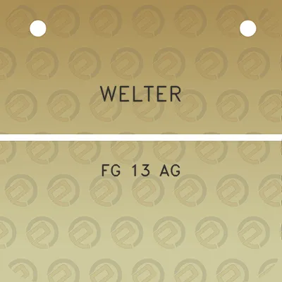 welter-fg-13-ag