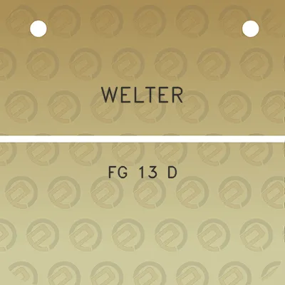 welter-fg-13-d