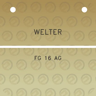 welter-fg-16-ag