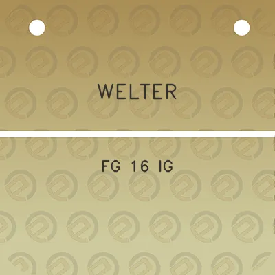 welter-fg-16-ig