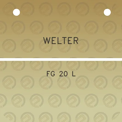 welter-fg-20-l