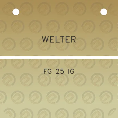 welter-fg-25-ig