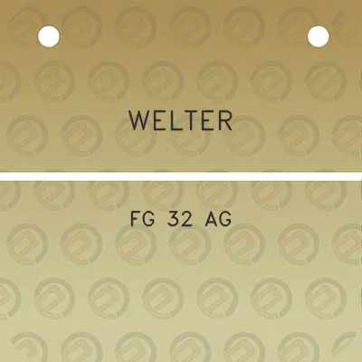 welter-fg-32-ag