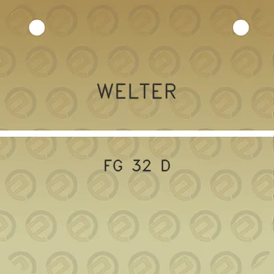 welter-fg-32-d