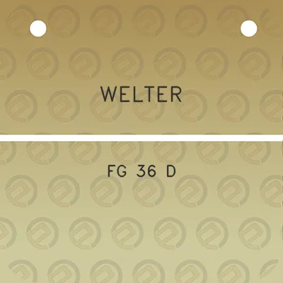 welter-fg-36-d