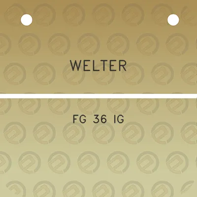 welter-fg-36-ig