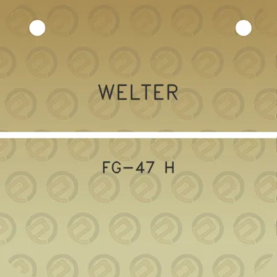 welter-fg-47-h