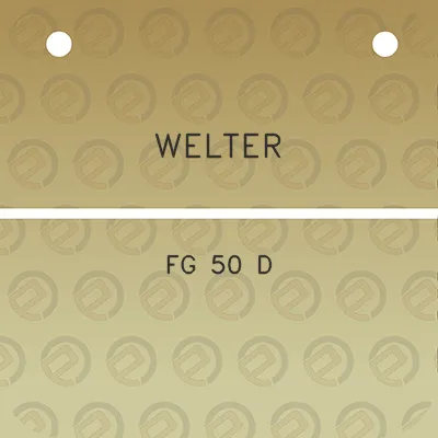 welter-fg-50-d