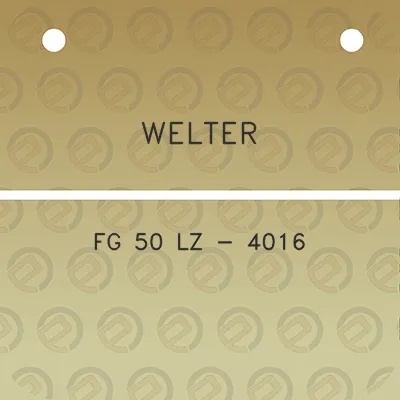 welter-fg-50-lz-4016