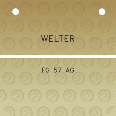 welter-fg-57-ag